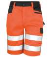 RS328 R328X Result Safe-Guard Hi-Vis Cargo Shorts Fluorescent Orange colour image